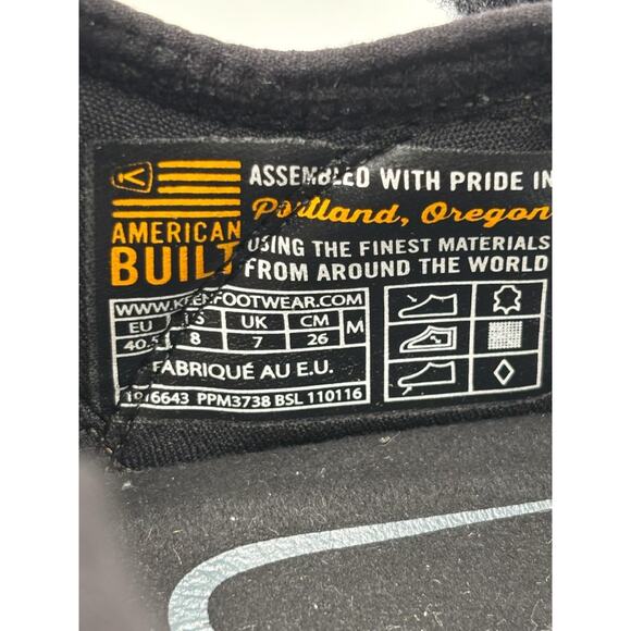 KEEN Rialto 3 Point DARK EARTH 1016643 Men's NEW Sandals Brown US Size 8 NIB - Picture 10 of 11